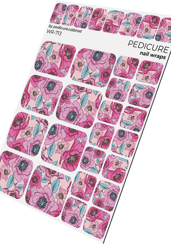 Pedicure cabinet pedicure nail wraps [WR-713]