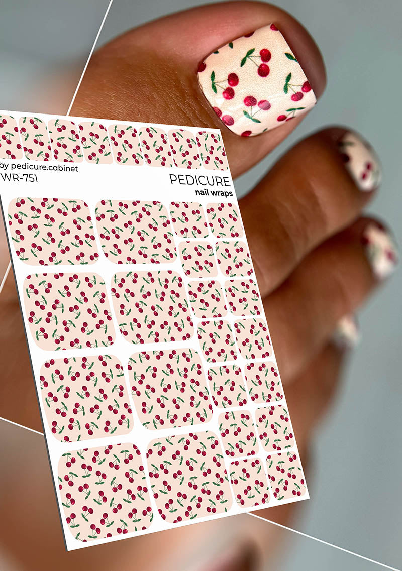 Pedicure cabinet pedicure nail wraps [WR-751]