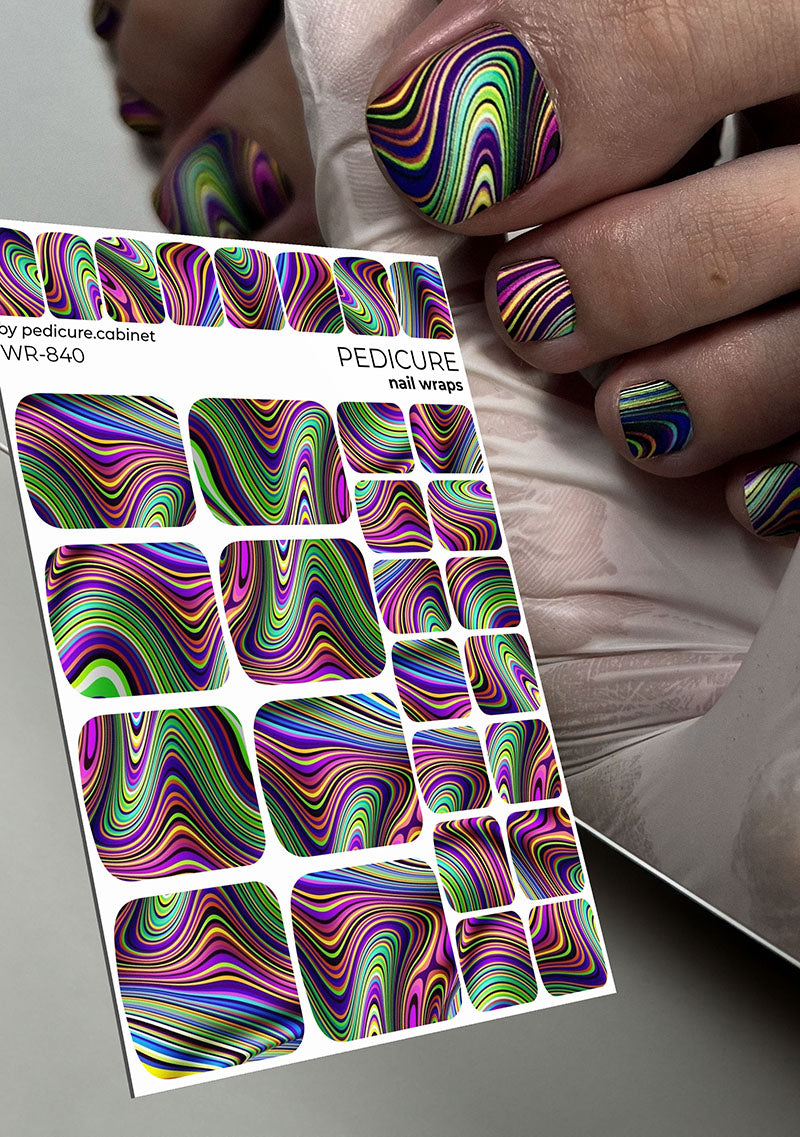 Pedicure cabinet pedicure nail wraps [WR-840]