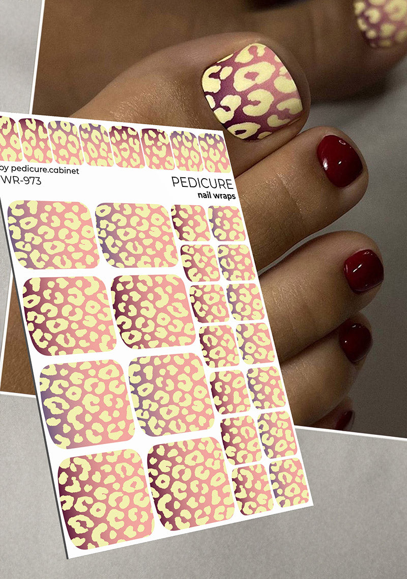 Pedicure cabinet pedicure nail wraps [WR-973]