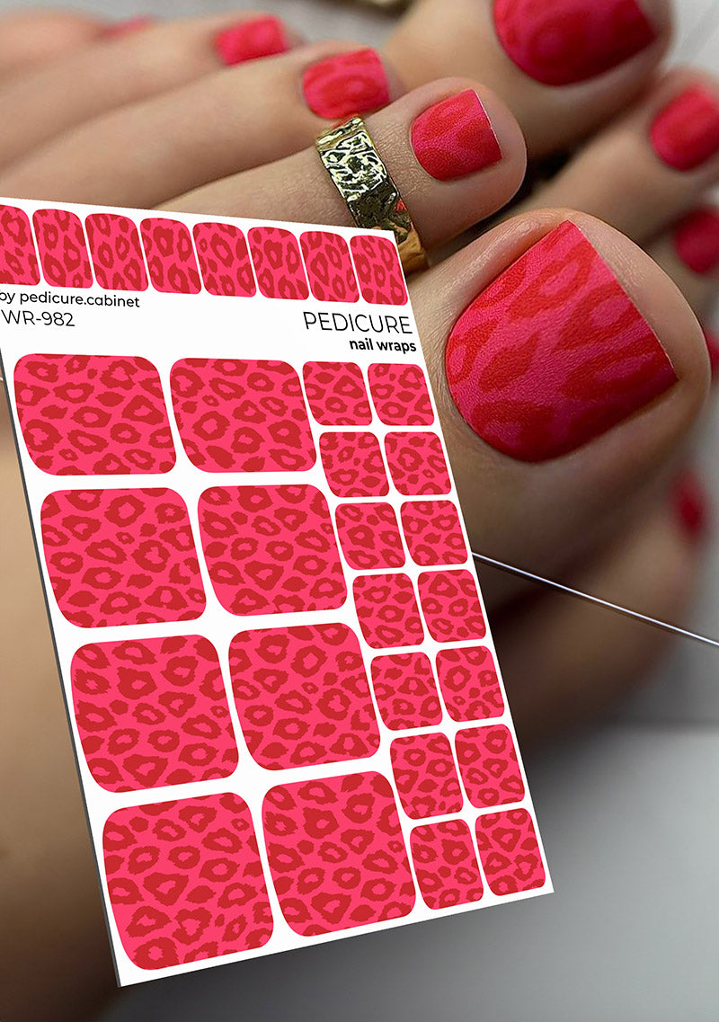 Pedicure cabinet pedicure nail wraps [WR-982]