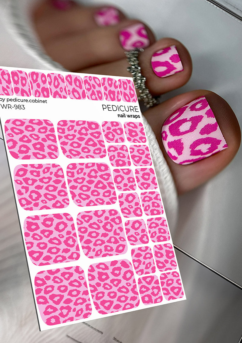 Pedicure cabinet pedicure nail wraps [WR-983]