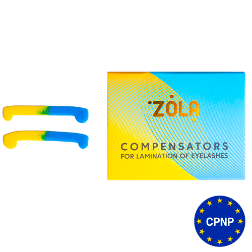 ZOLA Kompensatori skropstu laminēšanai (Dzelteni-Zili)