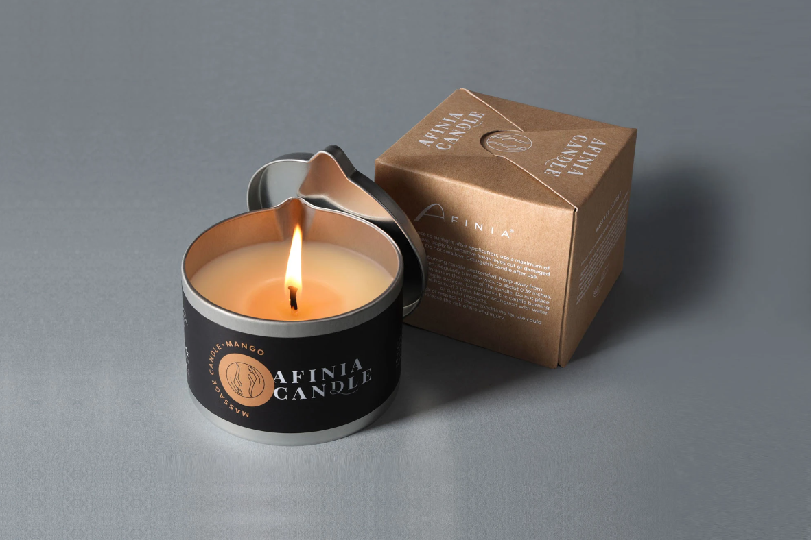 Afinia aromatic massage candle Mango 150gr