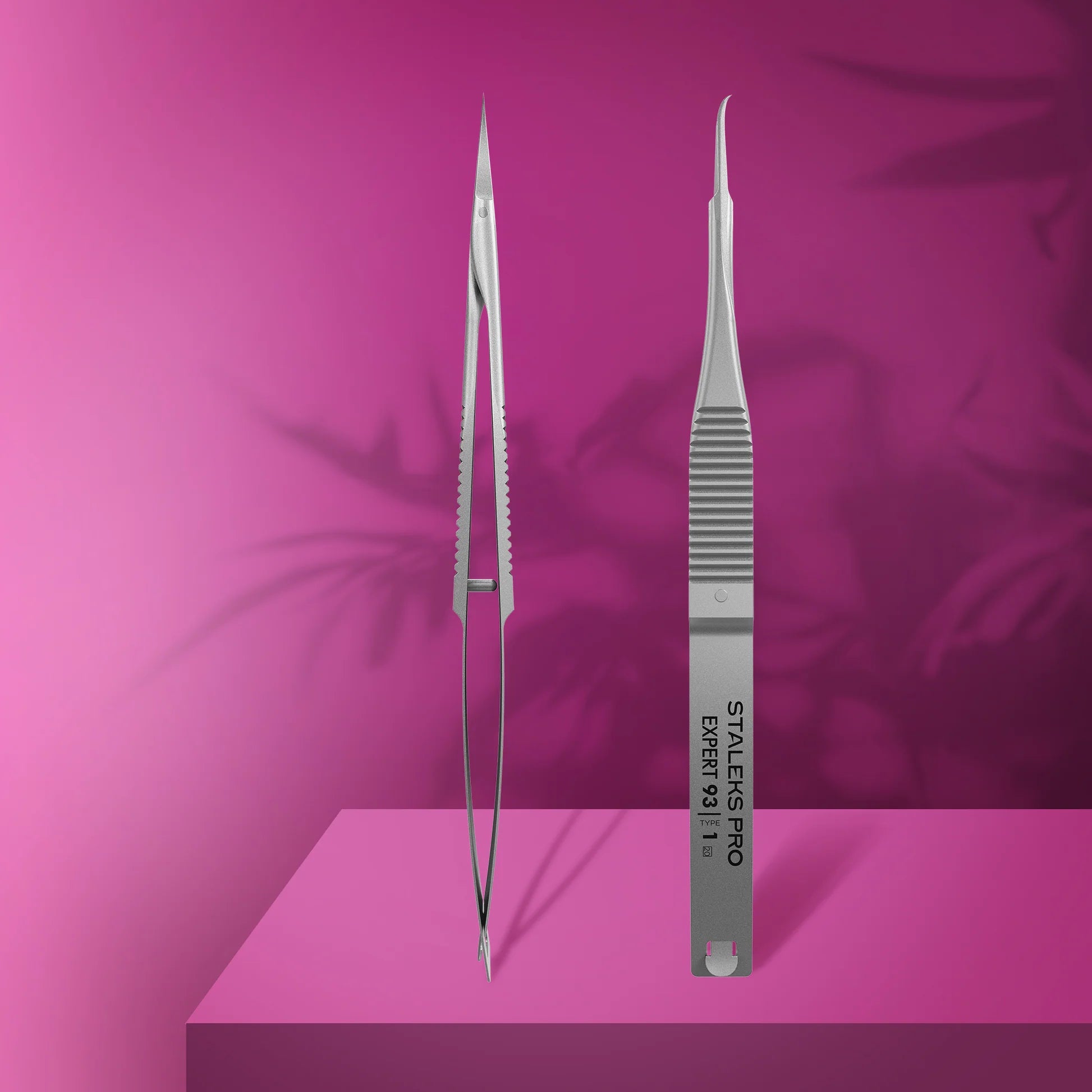 STALEKS Micro Cuticle Scissors with Hook EXPERT [SE-93/1]