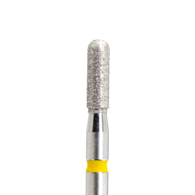 KMIZ Diamond Burr Cylinder Yellow 027 [118046]
