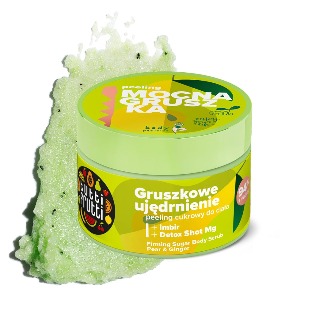 Farmona TUTTI FRUTTI Tugevdav suhkrukeha koorija Pirni ja ingveriga 300g