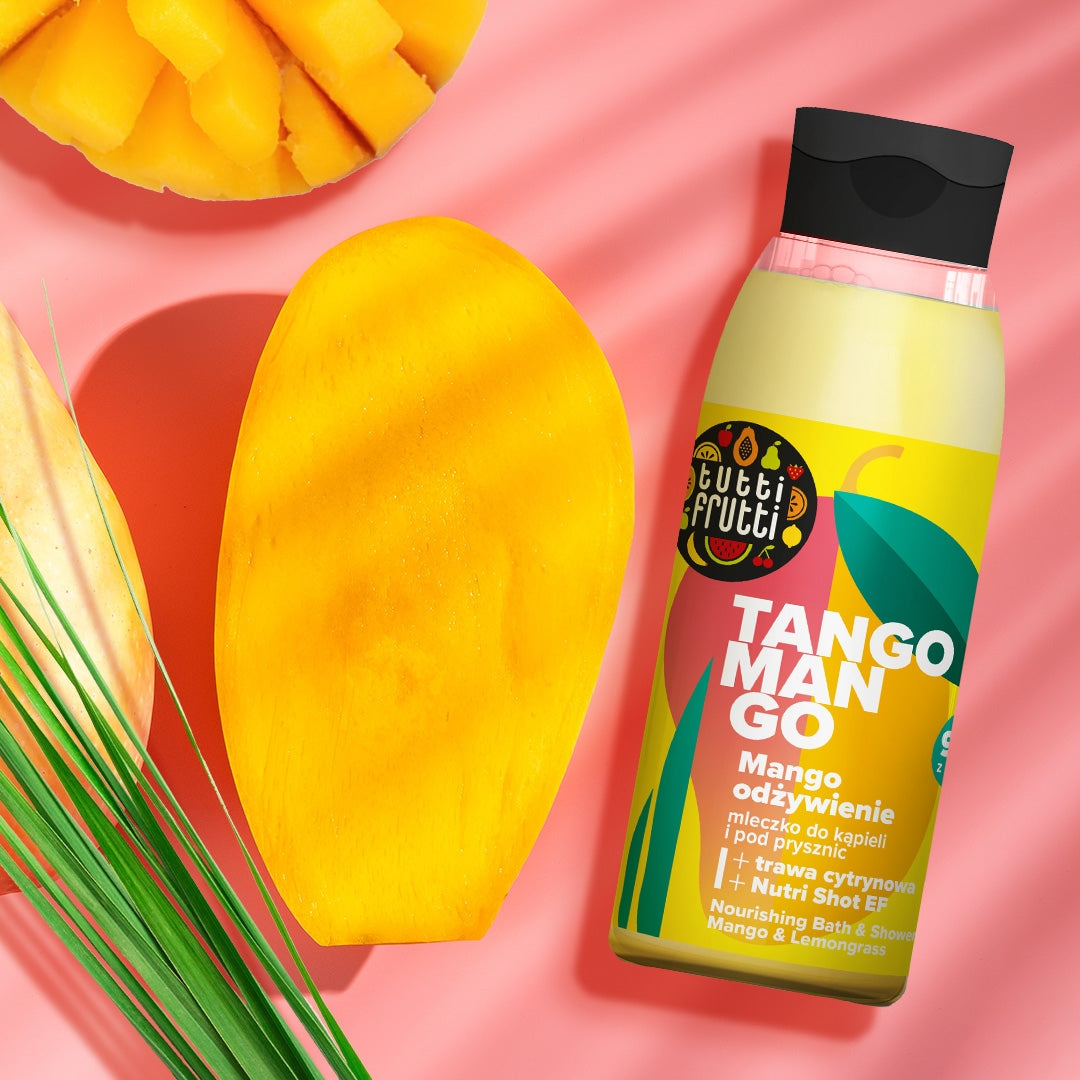 Farmona TUTTI FRUTTI Nourishing Bath and Shower Milk Mango and Lemongrass 400ml