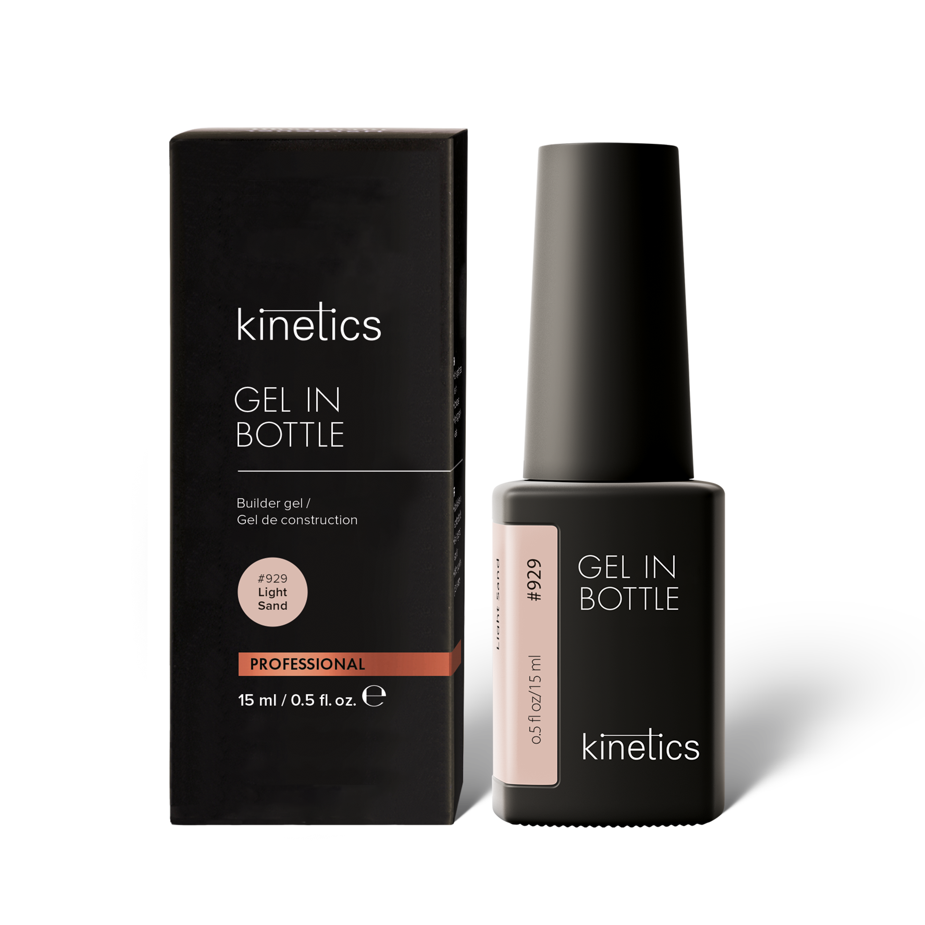 Kinetics Gel in Bottle Light Sand #929