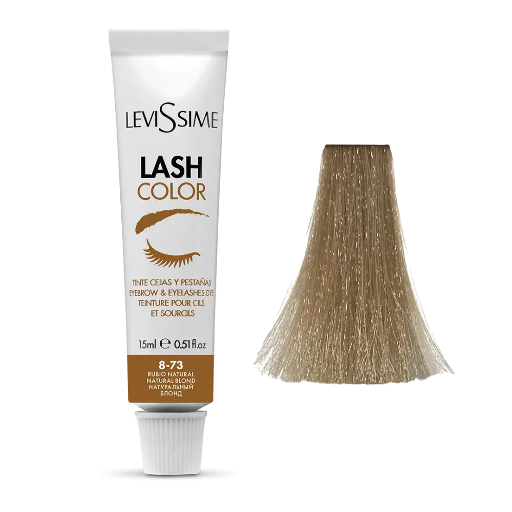 Levissime Uzacu un skropstu krāsa NATURAL BLOND, 15ml [5510]