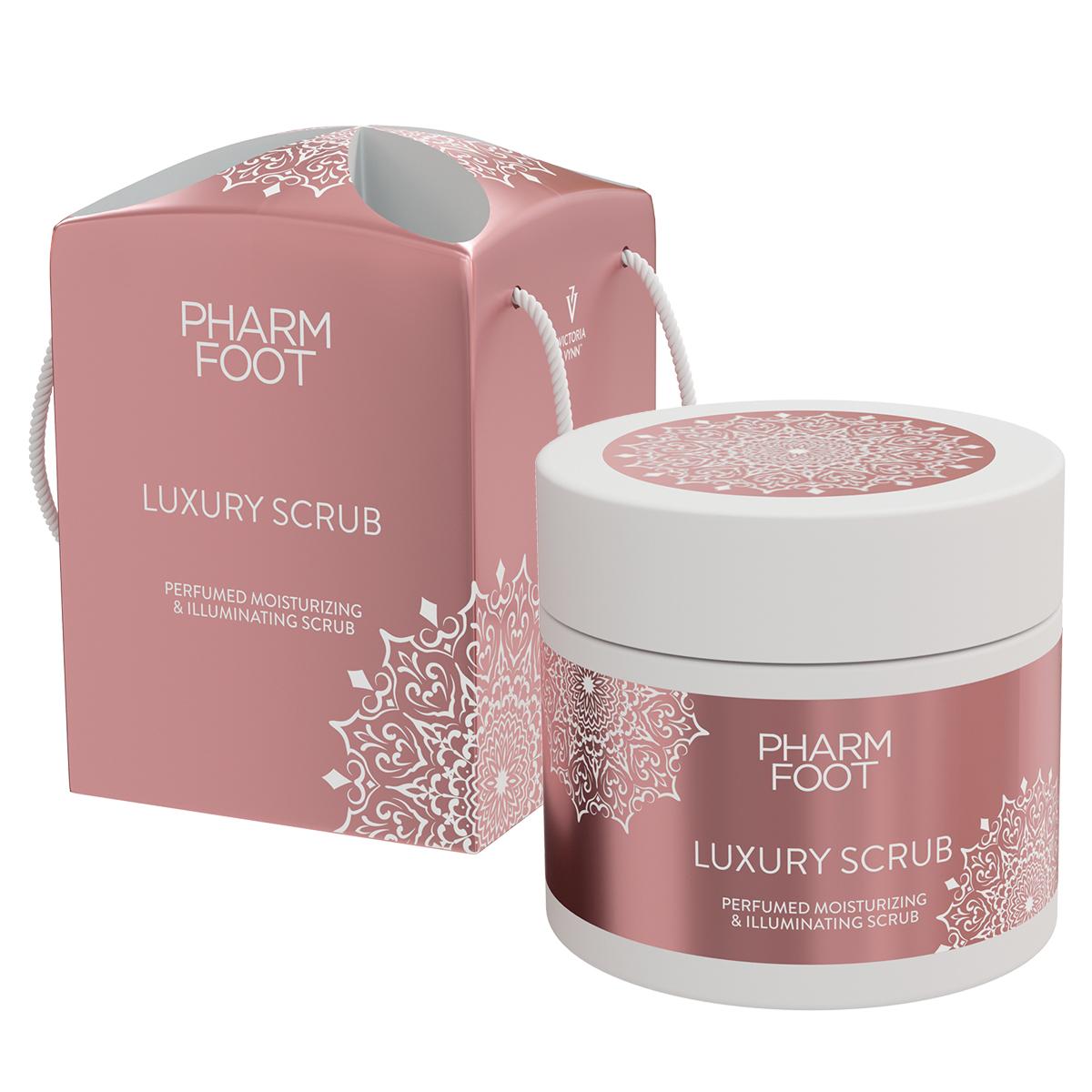 PHARM FOOT увлажняющий и осветляющий скраб для тела LUXURY SCRUB, 200г