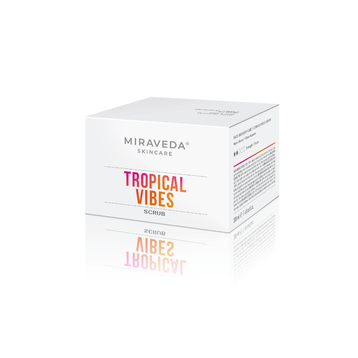 ItalWax Miraveda sejas un ķermeņa skrubis Tropical Vibes 200 ml