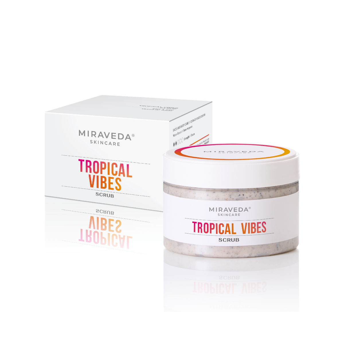 ItalWax Miraveda sejas un ķermeņa skrubis Tropical Vibes 200 ml