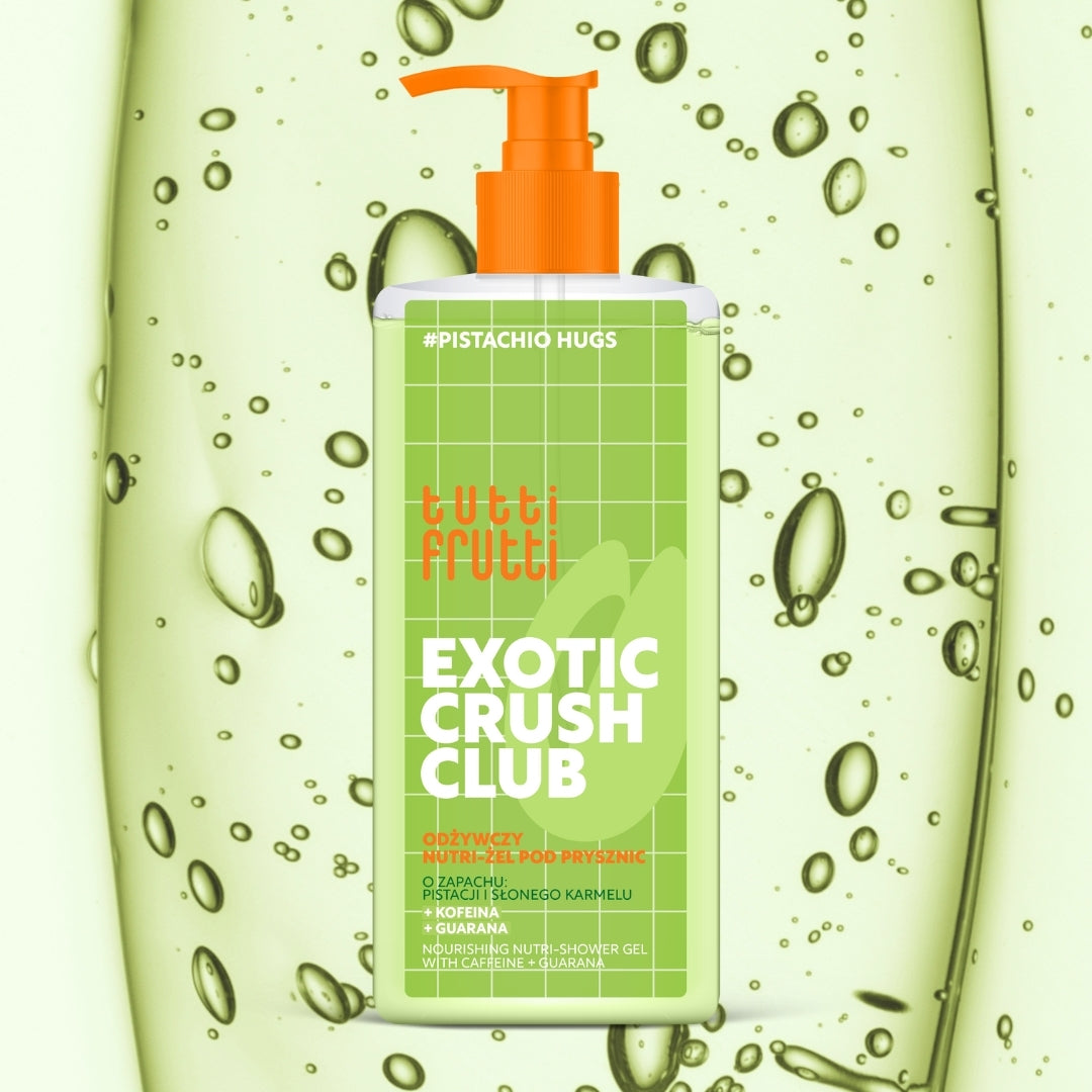 Farmona TUTTI FRUTTI PistachioHugs Nourishing Nutri Shower Gel with Caffeine and Guarana 400ml