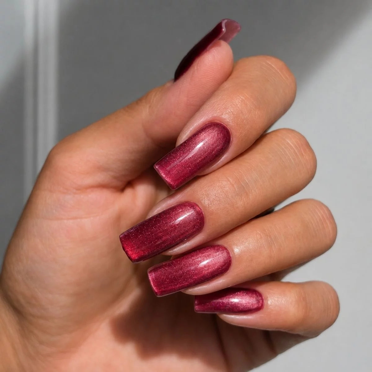 738 „Semilac“ UV gelinis lakas „Cherry Choco Jelly Gloss“, 7 ml