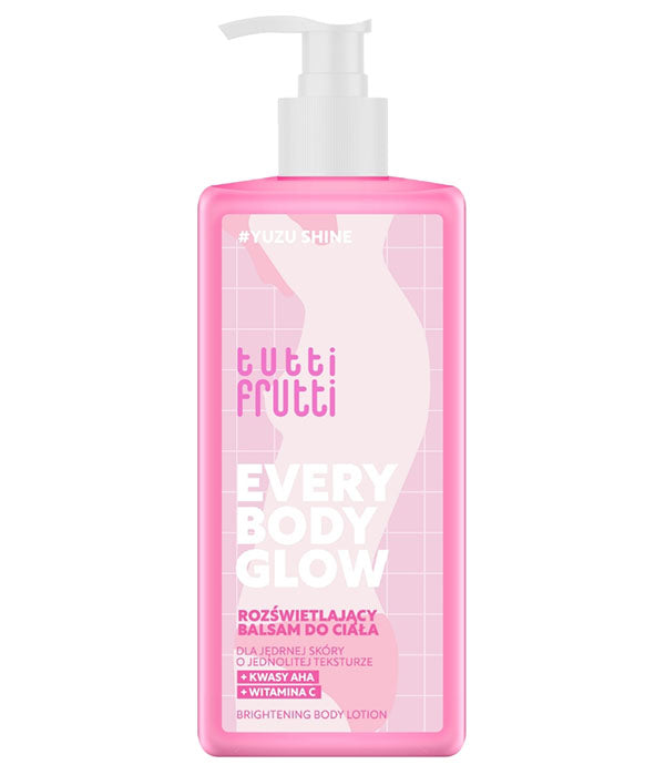 Farmona Tutti Frutti YuzuShine Glowing Body Balm with AHA acids and vitamin C, 250 ml