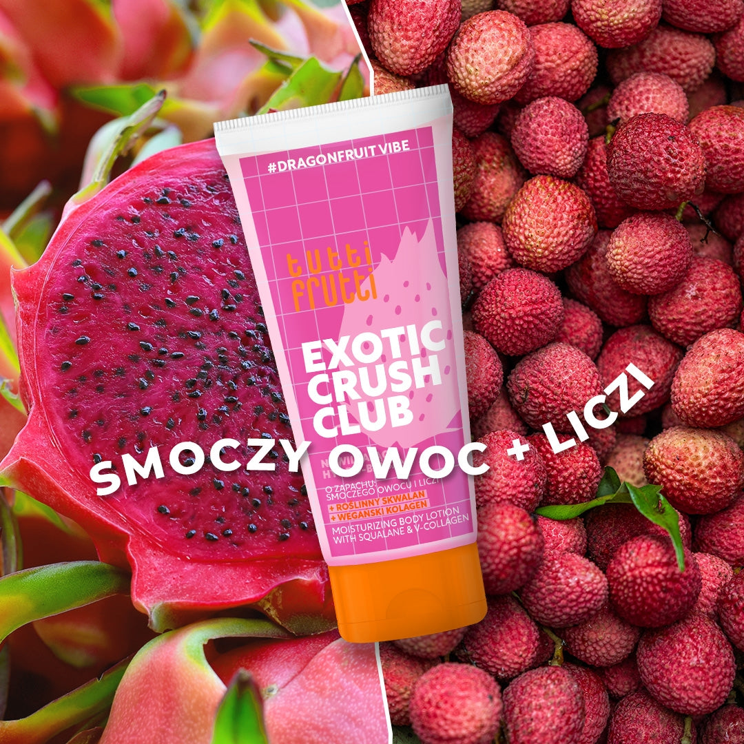 Farmona TUTTI FRUTTI DragonfruitVibe feuchtigkeitsspendender Hydro-Körperbalsam mit Squalan und Kollagen 200 ml