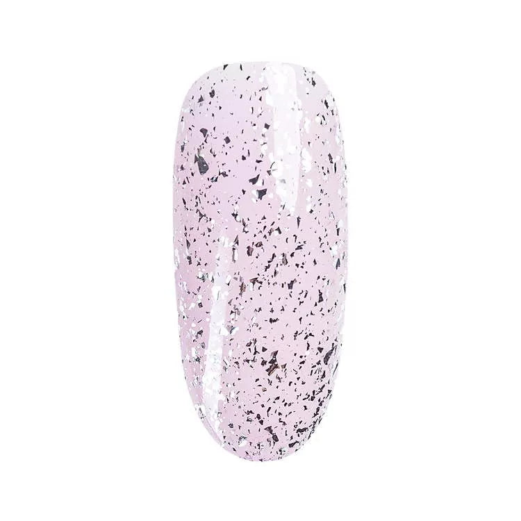 8806 Neonail Top Glow Silver Flakes 7,2ml