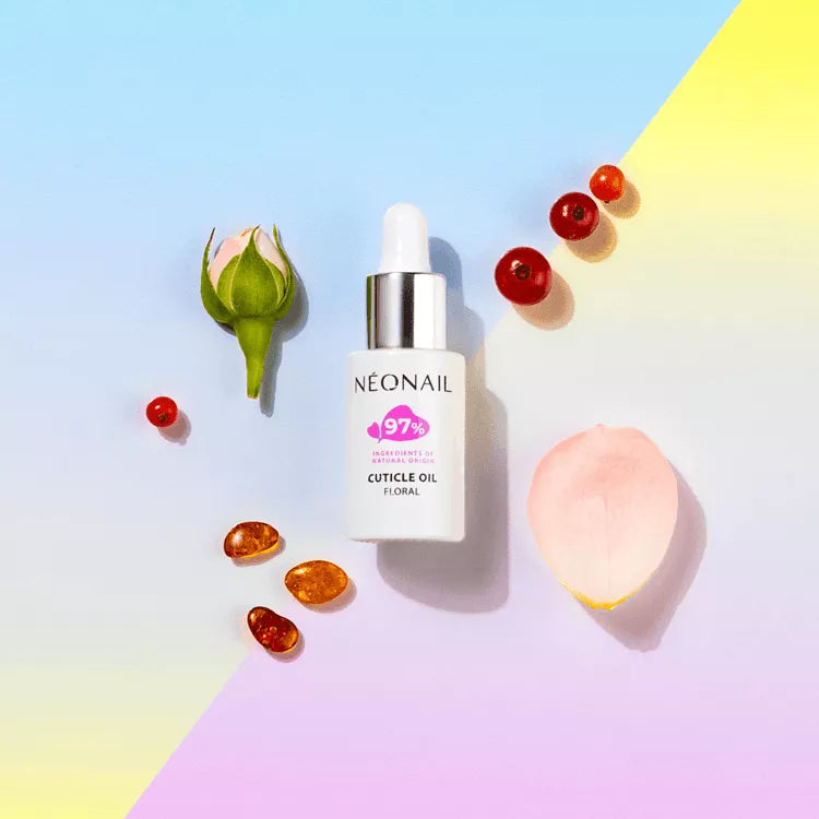 8372 NEONAIL Vitamin Cuticle Oil FLORAL,  6.5ml