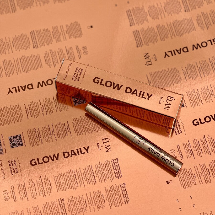 ELAN Uzacu un skropstu fiksējošais kopšanas serums GLOW DAILY, 5ml